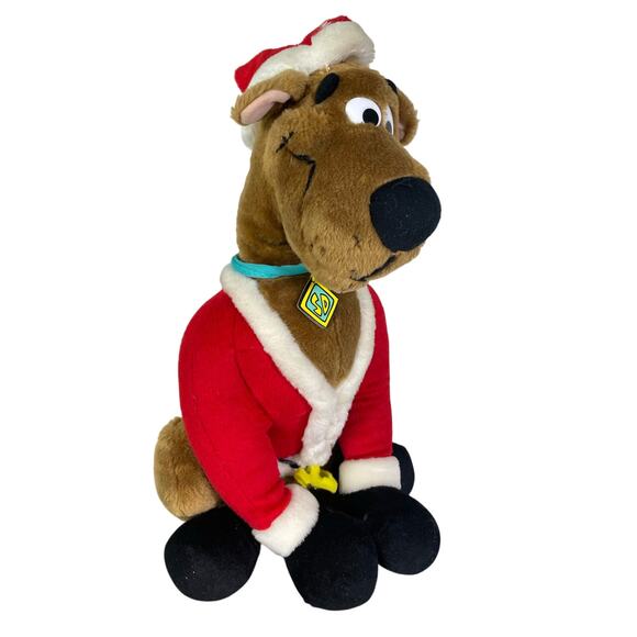 Vintage Scooby-Doo Christmas Plush Toy Santa Suit Holiday Decor‎ Toy Network - Picture 3 of 16